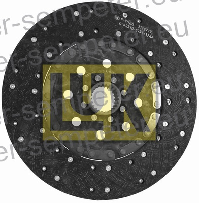 LAMELA SKLOPKE POGONA fi=350 z=24/45x50 LUK SAME