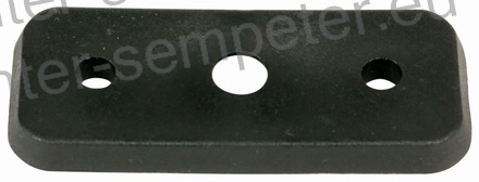 PLOŠČICA TEČAJA ZADNJEGA STEKLA PVC FIAT NH M100 TL