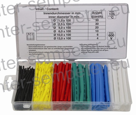 CEV TERMOKRČLJIVA BARVNA (100 kos)