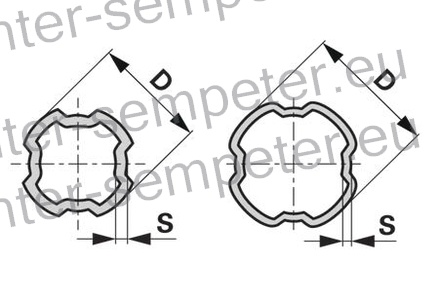 CEV KARDANA ZUNANJA 4 - UTORNA 50.1mm dolžina na 1cm