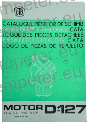 KATALOG TRAKTOR UTB D127 IZDAJA III