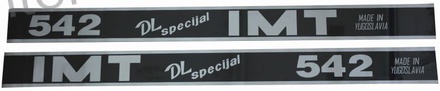 NALEPKA ČRNA SET NT "IMT DL specijal 542