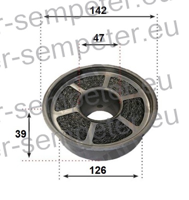 FILTER ZRAKA vložek - žičnat IMT 533 - 539 - 540 - 542