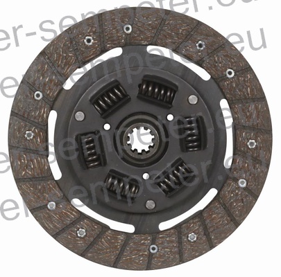 LAMELA SKLOPKE POGONA vzmeteno pesto fi=215 z=10/18x22 ANTONIO CARRARO SuperTigre 4800, Tigrone 4800, Tigrone King 6000, Serie 700