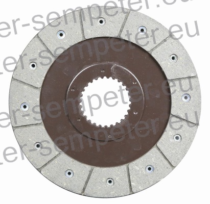 LAMELA ZAVOR organska obloga fi=223 z=27/55x59 MF - MASSEY FERGUSON 65 - 765 - 165 - 175 - 178