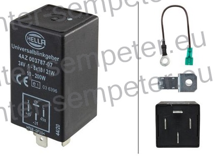 AVTOMAT SMEROKAZA (4 - kontakti) 24V HELLA