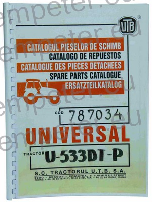KATALOG TRAKTOR UTB U533DT - P (cod787034)