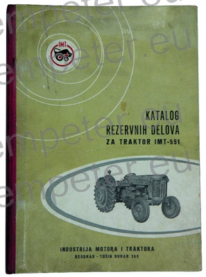 KATALOG TRAKTOR IMT 551=IMT 551 (motor 4 - A - 192)