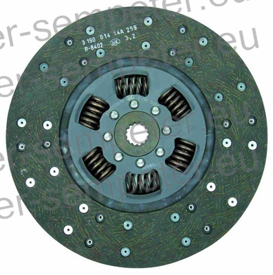 LAMELA SKLOPKE POGONA fi=280 z=14/22x25 LUK SAME Condor 55 Synchro, Consaro 70Synchro, Falcon 50, Taurus 60