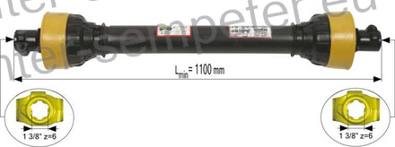 KARDAN PRIKLJUČKA DIREKTNI kpl SIP SPT