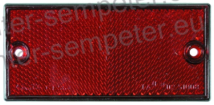 ODSEVNIK OGLATI RDEČ 105x48 AJ.BA