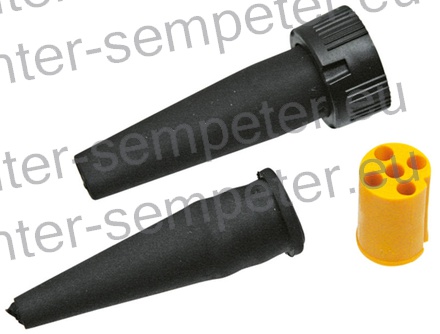 PRIKLJUČEK KONEKTOR (levi rumen 5 - polni) SVETILKE STOP MULTIPOINT ASPÖCK