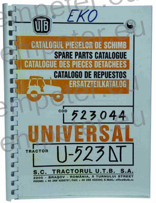 KATALOG TRAKTOR UTB U523DT (cod523044)