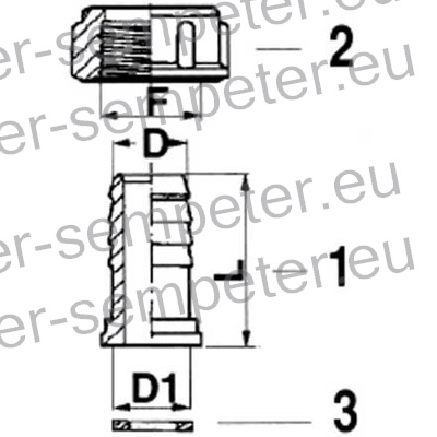 PRIKLJUČEK CEVI 1/2 13mm