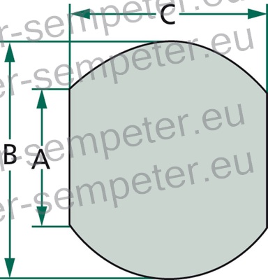 KROGLA PRIKLOPA Cat.3 - 2 28.7/64/45 WALTERSCHEID