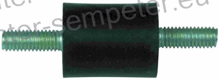 BLAŽILEC GUMI 20x25mm M6x14mm