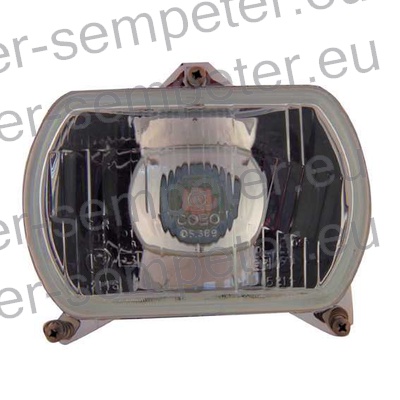 ŽAROMET SPREDNJI PRAVOKOTEN 102x155
