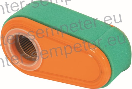 FILTER ZRAKA ovalen B&S BRIGGS - STRATTON HUSQVARNA ISEKI JOHN DEERE SABO