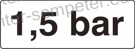 NALEPKA 1.5 BAR KRONE SIP