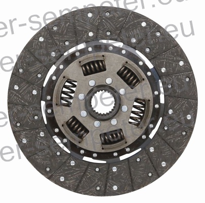 LAMELA SKLOPKE POGONA fi=310 z=24x36x40 DEUTZ (Agrocompact F70 - F75 - F80 - F90 - F100)(Agrolux 70 - F70 - F80)(Agroplus 70 - 80 - F75 - F90 - F100) HURLIMANN H468 - H476 - H478 - H486T - H488T - XA657 - XA658 - XF75 - XF90 - XF100 - XN708 - XN709 - XS90 - XS100 LAMBORGHINI 674 - 70N