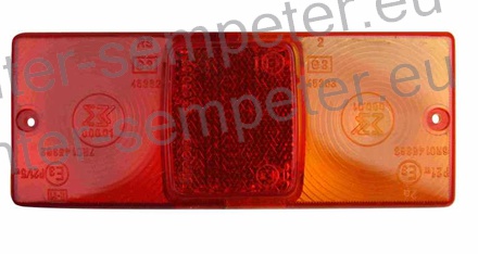 STEKLO SVETILKE STOP levo+desno FERRARI