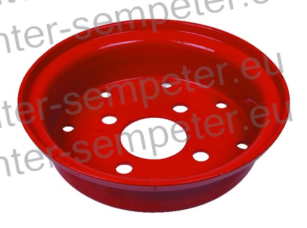 PLATIŠČE 3.50Dx8 LEVO RAL3002 SIP