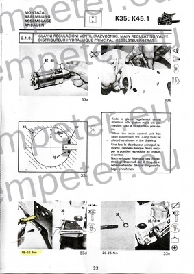 REGULATOR HIDRAVLIKE original TD - TORPEDO 45 - 48 - 55 KHD DEUTZ