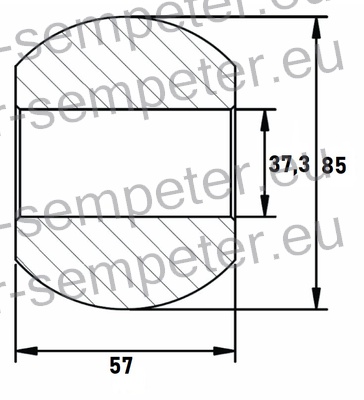 KROGLA PRIKLOPA Cat.4 - 3 37.3/85/57 HIGH PERFORMANCE