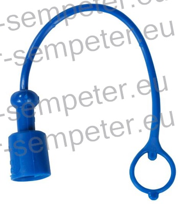 ČEP SPOJKE BG3 HIDRAVLIKE MOŠKI MODER