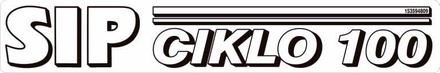 NALEPKA 50x300 "SIP CIKLO 100"