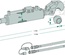 POTEZNICA HIDRAVLIKE CAT2/25.4 Lmin=617mm Lmax=847 WALTERSCHEID