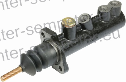 CILINDER ZAVOR GLAVNI (4 priključki) (mineralno olje) MC CORMICK CX50 - CX60 - CX70 - CX80 - CX90 - CX100 - CX105 CASE CX50 - CX60 - CX70 - CX80 - CX90 - CX100