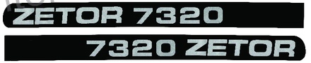 NALEPKA SET "ZETOR 7320"