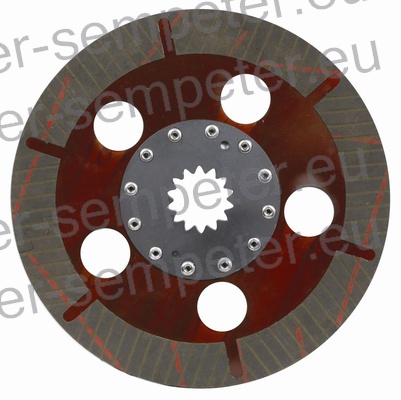 LAMELA - DISK ZAVOR fi=313 z=14/43.5x56 JD - JOHN DEERE 6100, 6200, 6300, 6300SE, 6400, 6400SE, 6600, 6205, 6505, 6506, 6010, 6110, 6210, 6310, 6410, 6510, 6610, 6120, 6220, 6320, 6420, 6420S, 6520, 6620