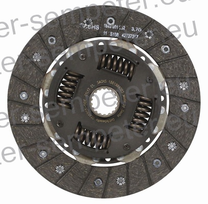 LAMELA SKLOPKE POGONA fi=215 z=18/27x30 LUK REFORM Metrac G4 - G5 - G6 - H4 - H5 - H6 - 2004 - 3003 - 3004 - 4004