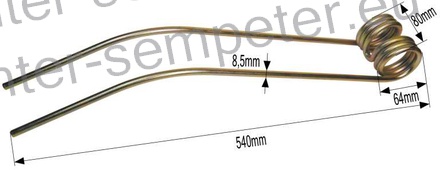 PRST VZMETNI ZGRABLJALNIK SIP STAR 300(deloma)