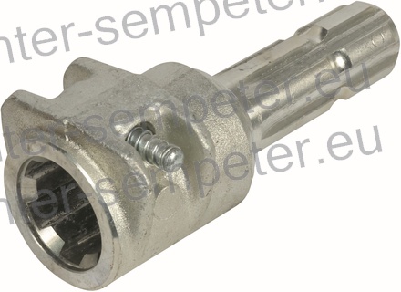 PODALJŠEK - REDUCIR ADAPTER KARDANA NA ZATIČ 1 3/4" z=6 - 1 3/8" z=6 (ženski del: 1 3/4˝ z=6) (moški del: 1 3/8˝ z=6)