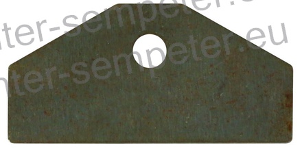 PLOŠČA (UTEŽ KARTERJA)(MOTOR ) UTB 550