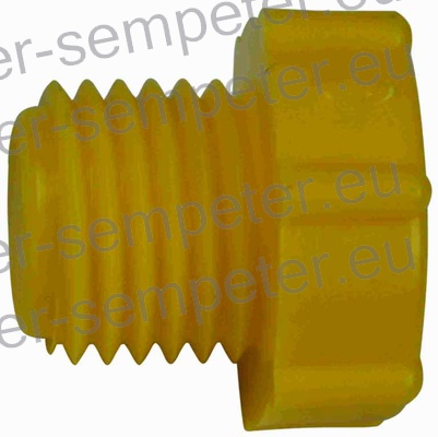 ČEP ZAŠČITNI - rumen FI=12mm