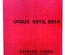 KATALOG TRAKTOR URSUS 5312 - 5314
