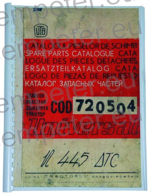 KATALOG TRAKTOR UTB 445DTC (cod720504)