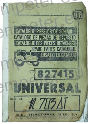 KATALOG TRAKTOR UTB U703DT (cod827415)