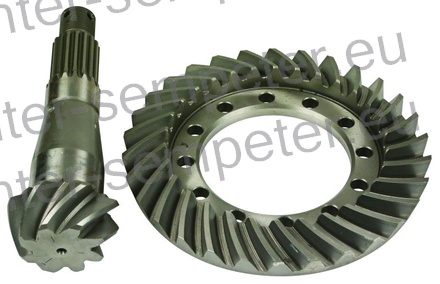 PAR ZOBNIŠKI sprednji z=8/30 SAME SLH DELFINO 35 - z 28 colskimi kolesi - AURORA 45