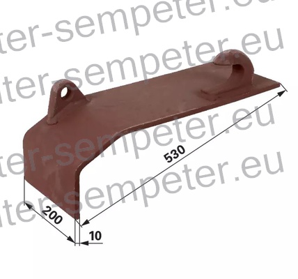 NOSILEC DESNI ZA EURO PRIKLOP ČELNI NAKLADAČ