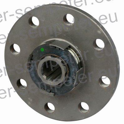DAMPER SKLOPKE fi=136 z=10/22x25 LUK CNH NEW HOLLAND T5030, T5040, T5050, T5060, TL70A, TL80A, TL90A, TL100A CASE JXU75, JXU85, JXU95, JXU105, JX1070U, JX1080U, JX1090U, JX1100U