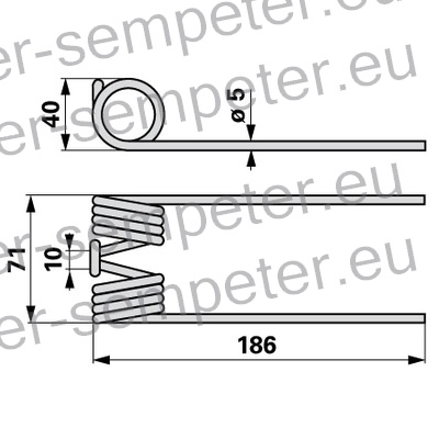 PRST VZMETNI BALIRKA WELGER RP 200