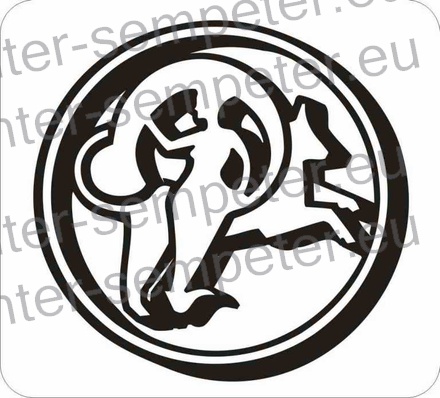 NALEPKA logotip "SIP" ZNAK FIRME 80x80 SIP