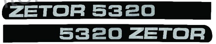 NALEPKA SET "ZETOR 5320"