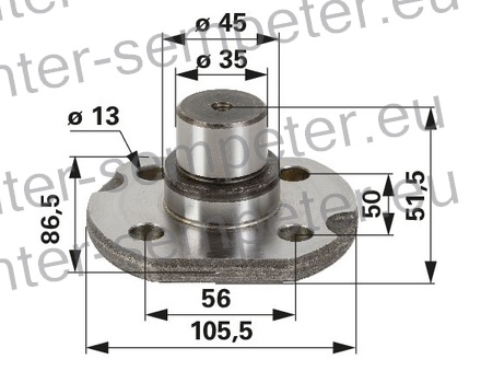 NOSILEC LEŽAJA ZGORNJI POGONA SPREDNJEGA NEW HOLLAND