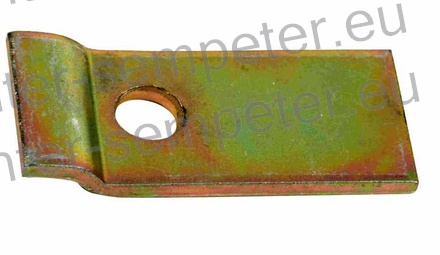 PLOČEVINA (TROSILEC) PRITRDILNA ZA LESENO DNO SIP